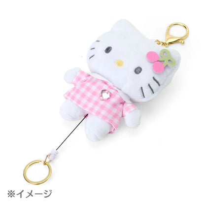 Sanrio Hello Kitty Mascot holder with reel (angel)