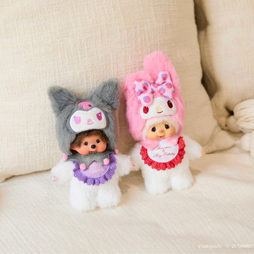 Monchhichi x Kuromi Keychain – MILKCREAMCLUB