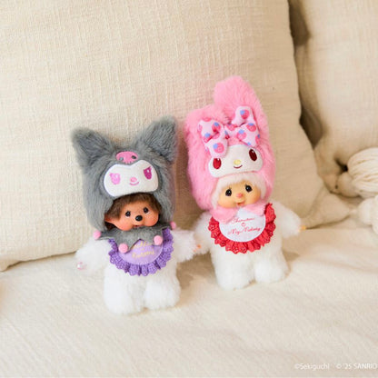 Monchhichi x Kuromi Keychain