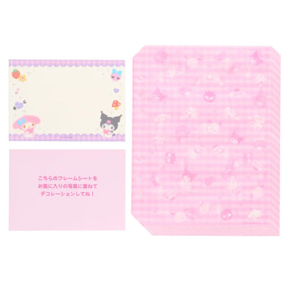 Sanrio Characters  L-format photo pocket album refill (Enjoy Idol)