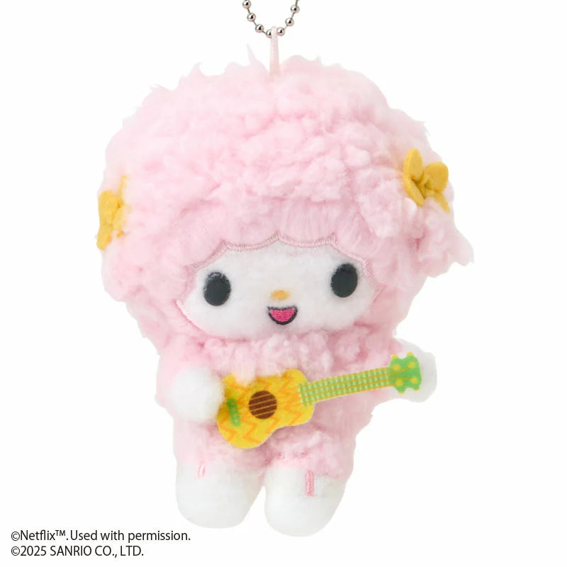 Sanrio My Sweet Piano  Mascot Holder Guitar (Netflix Anime Design Series)