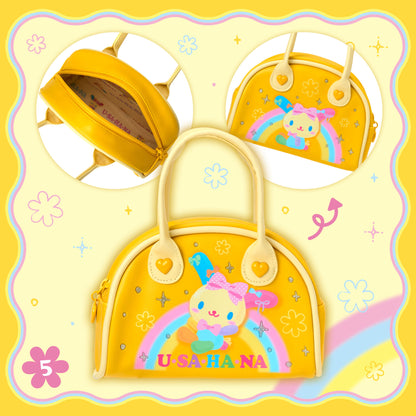 Sanrio Usahana Boston-shaped pouch (Always Love Usahana)