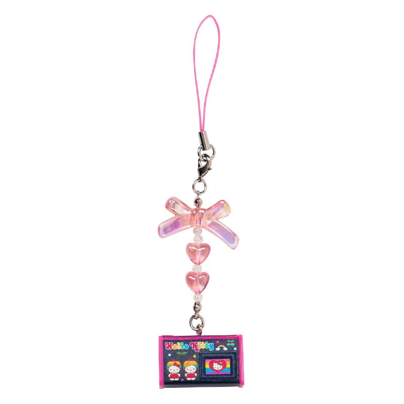 Sanrio Denim pen pouch style strap Blind Box (Munekyun Heisei Girls' Items)