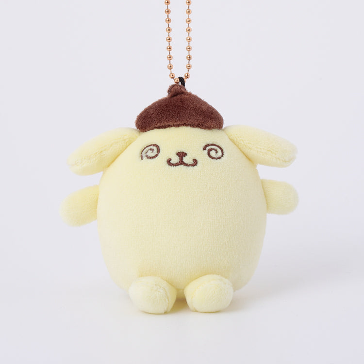 [Preorder] Sanrio Pompompurin Collection 2 Trading Munyugurumi Mascot Holder Blind Box