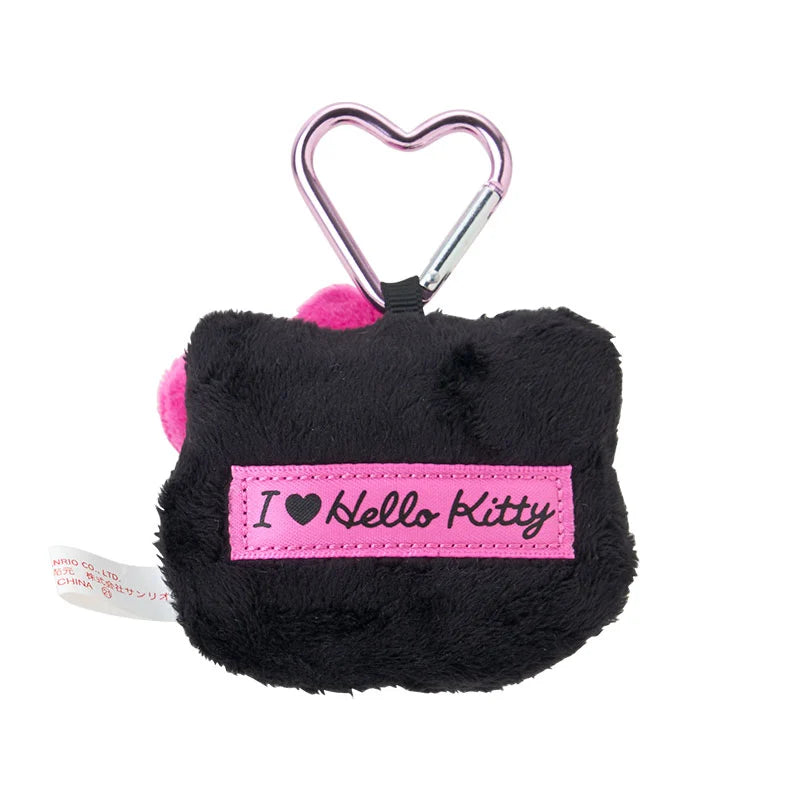 Sanrio Hello Kitty Face-shaped mascot holder Kao (I Love Hello Kitty)