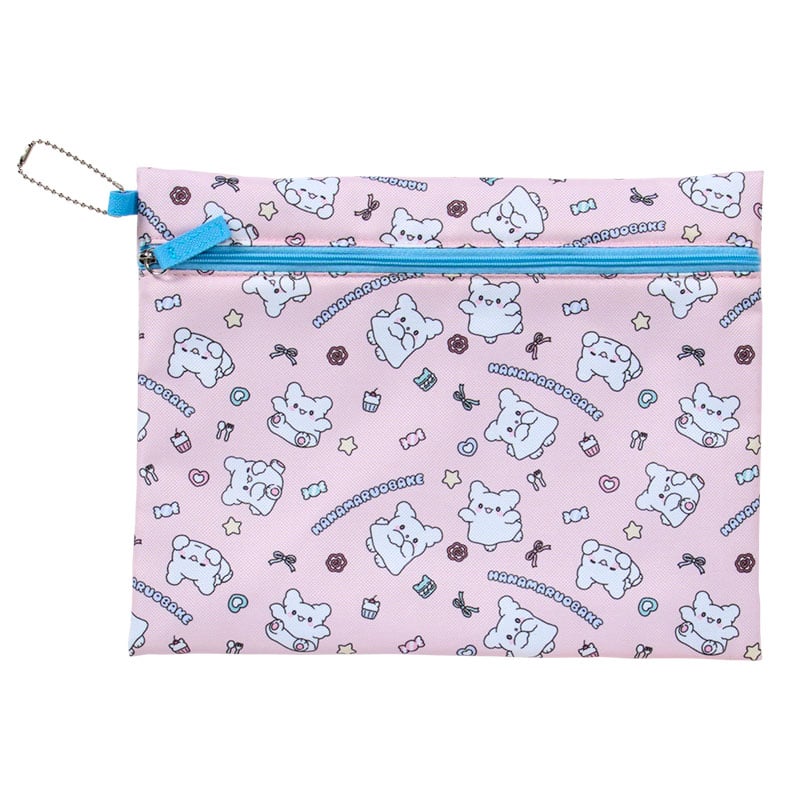 Sanrio Hanamaruobake 3 set pouches (Pastel Sweets Pop)