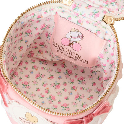 Sanrio Marroncream Cake-shaped pouch (Rose)