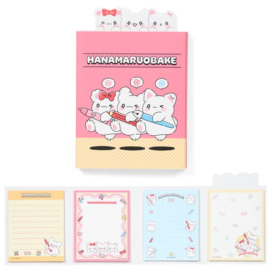 Sanrio Hanamaruobake Pata pata memo pad (with friends)