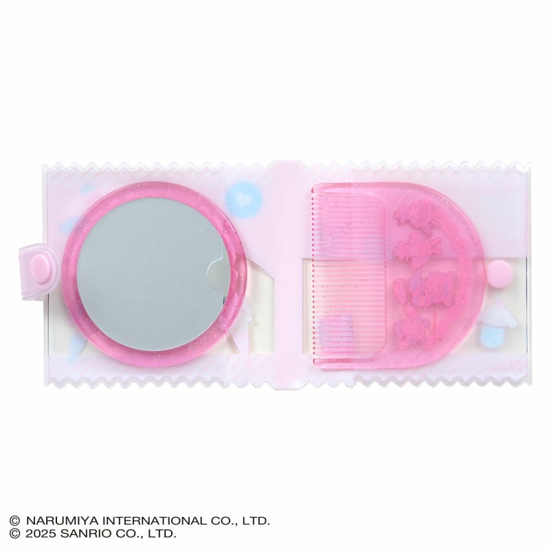 Mezzo piano x Sanrio Characters Mirror & Comb Set with Case