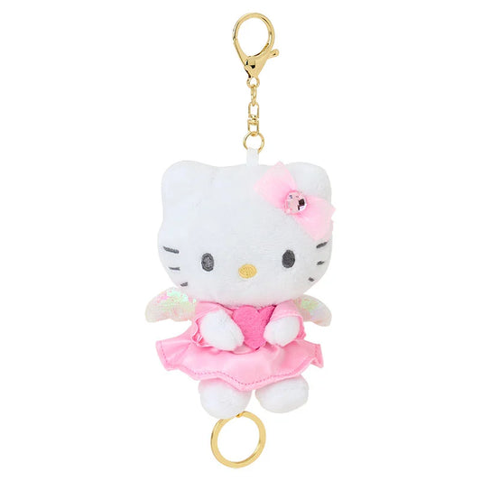 Sanrio Hello Kitty Mascot holder with reel (angel)