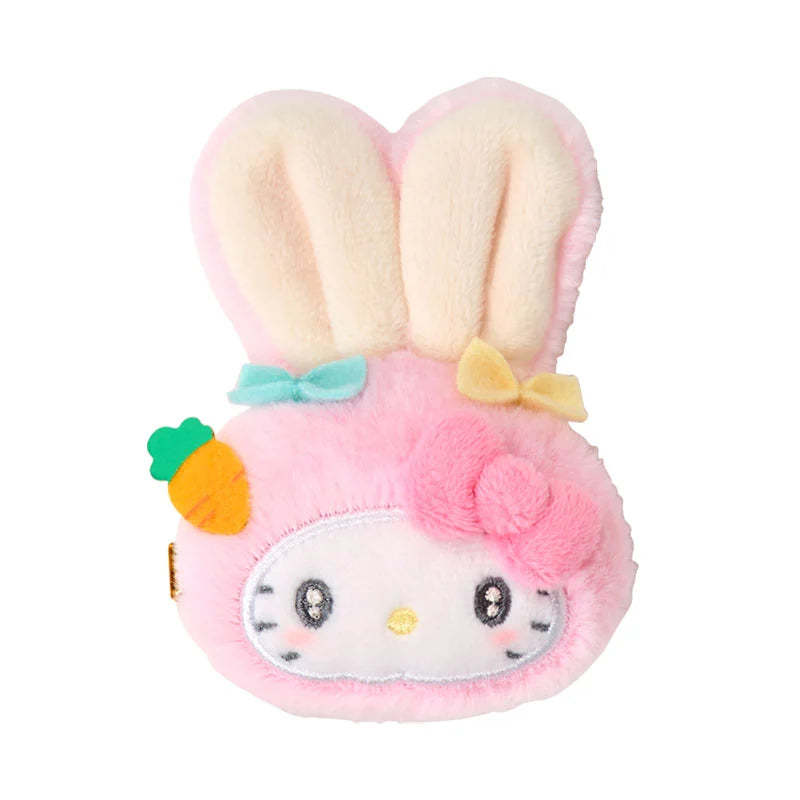 Sanrio Characters Hair Clip (Fluffy Ear Bunny Club)