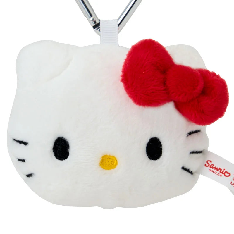 Sanrio Hello Kitty Face-shaped mascot holder Kao (I Love Hello Kitty)