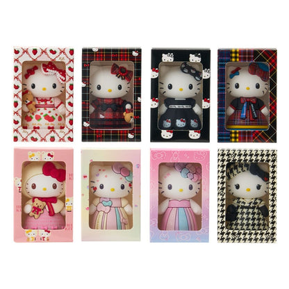 Hello Kitty Birthday Doll Mini Mascot Blind Box (Monochrome Girly Twin Coordinate)