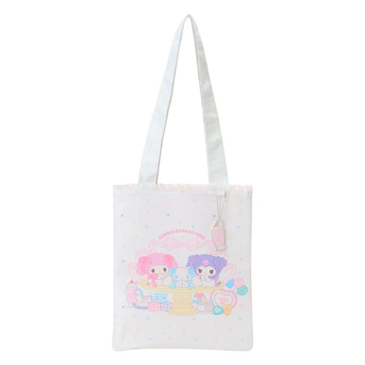 Sanrio Characters  Tote bag (pastel color toy)