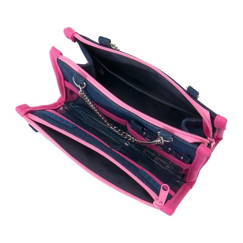 Sanrio Hello Kitty Denim pouch (Munekyun Heisei Girls' Items)