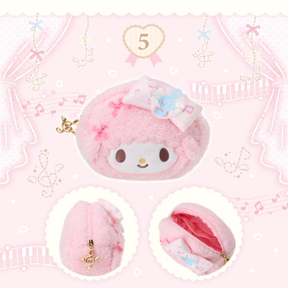 Sanrio My Sweet Piano Face-shaped pouch (Piano’s Dressed Up Piano Recital)