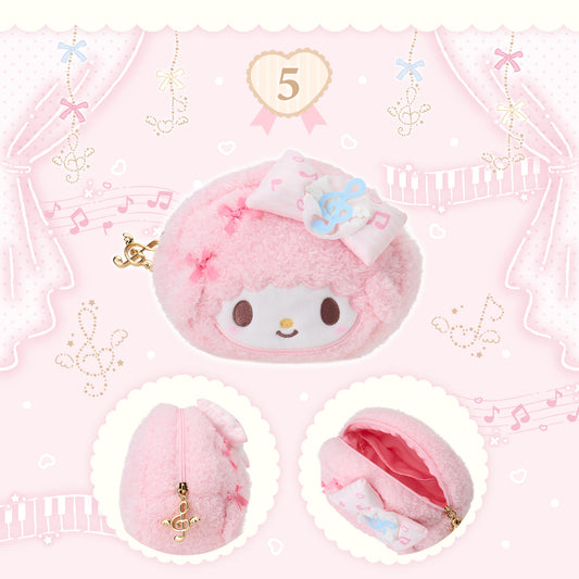 Sanrio My Sweet Piano Face-shaped pouch (Piano’s Dressed Up Piano Recital)