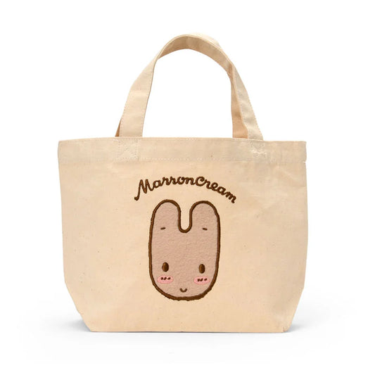 Sanrio Marroncream Beige Applique Lunch Tote Bag
