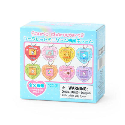Sanrio Mini game machine style charm Blind Box (Munekyun Heisei Girls' Items)