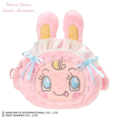 Mezzo piano x Sanrio Characters Face-shaped Pouch