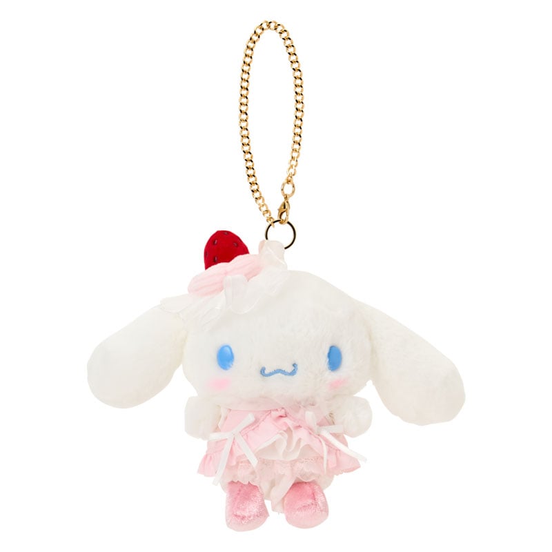 Sanrio Mascot Bag Charm (Strawberry whipped cake)