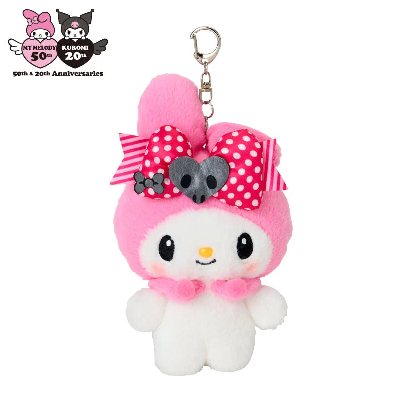 Sanrio My Melody Mascot Pouch (My Melody 50th Anniversary & Kuromi 20th Anniversary)