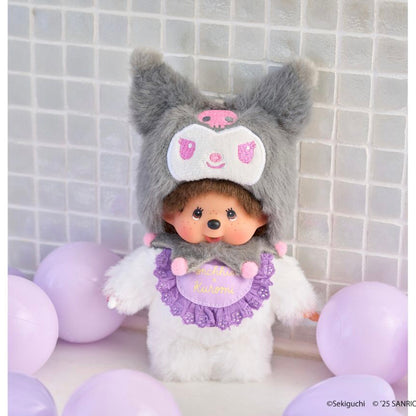 Monchhichi x Kuromi Keychain