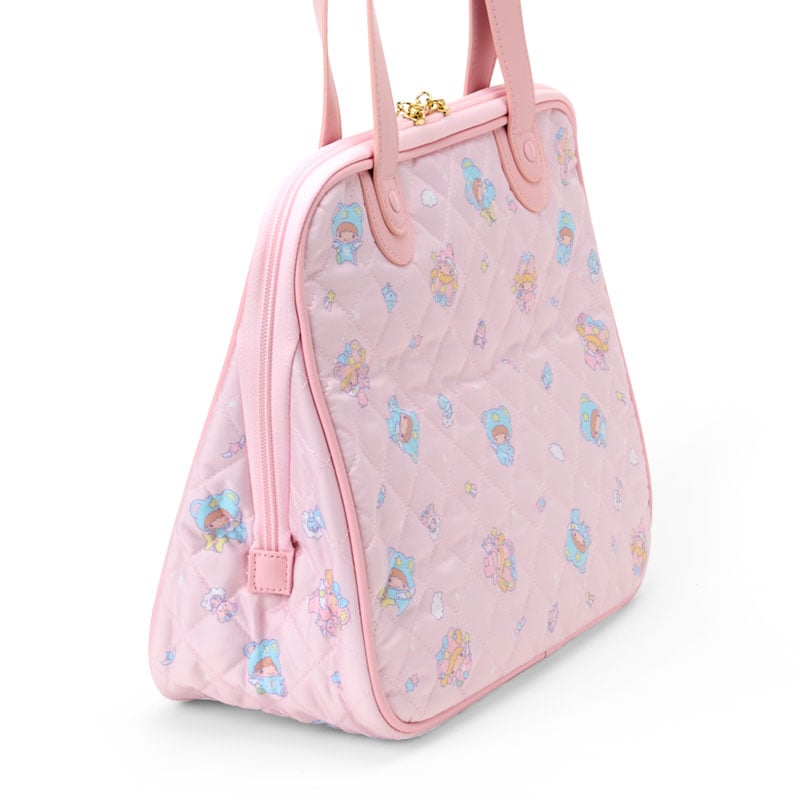 Sanrio Little Twin Stars Quilted Boston Bag (Angel of the starry sky)