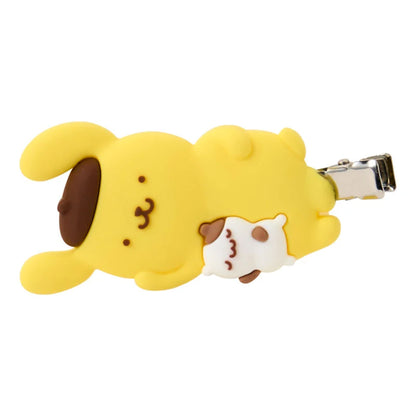 Sanrio Pompompurin Bangs clip set (Purin and muffin Nakayoshi time)