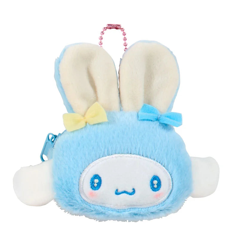 Sanrio Mini pouch charm Blind Box (Fluffy Ear Bunny Club)