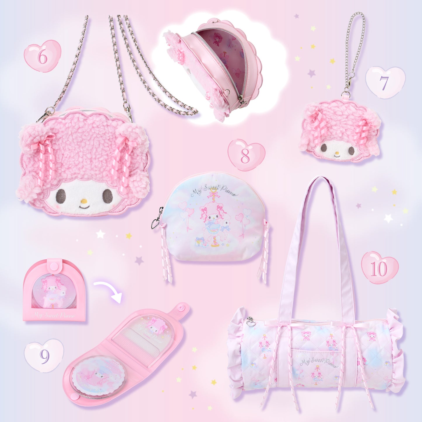 Sanrio My Sweet Piano Dreamy Design Series (#6-9)