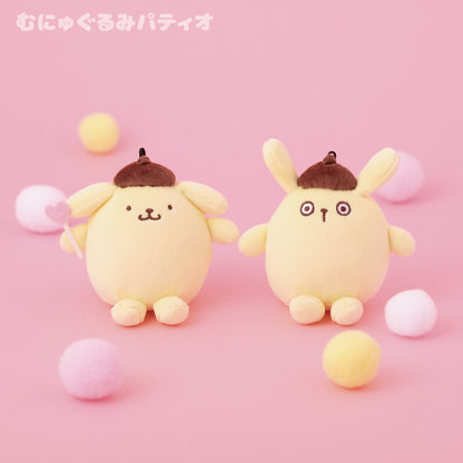 [Preorder] Sanrio Pompompurin Collection 2 Trading Munyugurumi Mascot Holder Blind Box