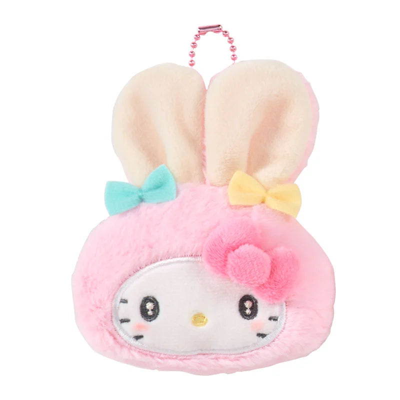 Sanrio Mini pouch charm Blind Box (Fluffy Ear Bunny Club)