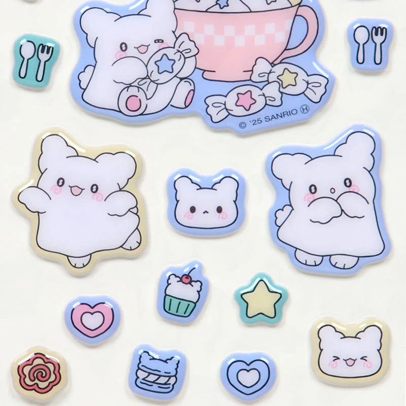 Sanrio Hanamaruobake Plump Seal (Pastel Sweets Pop)