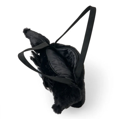 Sanrio Kuromi Face-shaped tote bag (Midnight Melokuro Special)