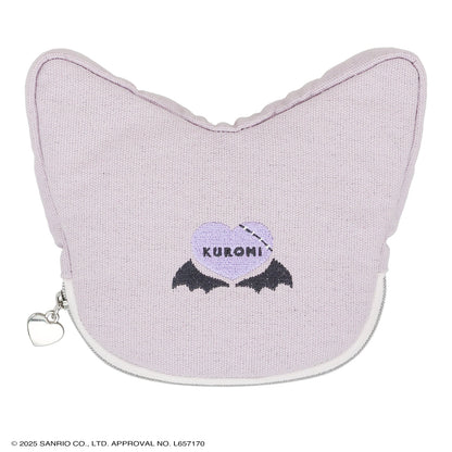 Sanrio Kuromi  Die-cut Sagara Pouch (Angel and Devil)