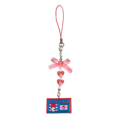 Sanrio Denim pen pouch style strap Blind Box (Munekyun Heisei Girls' Items)