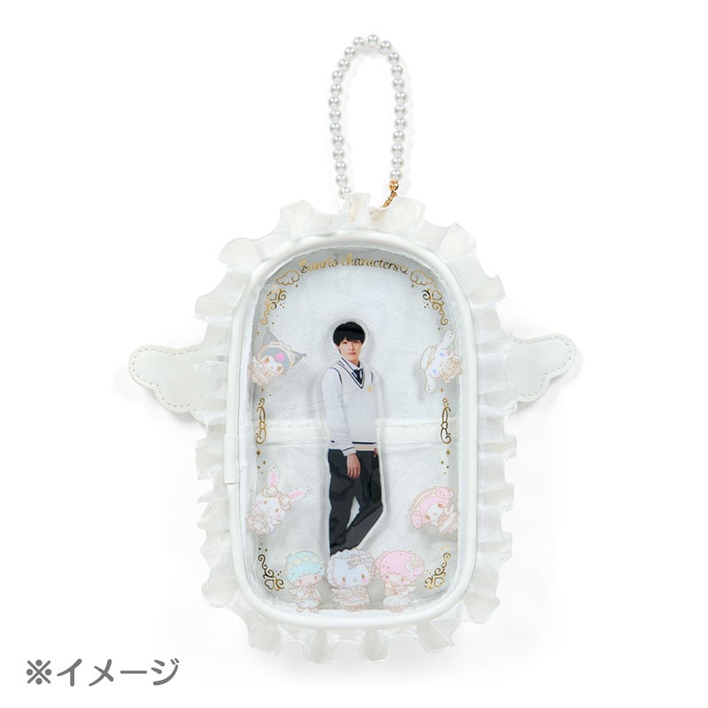 Sanrio Characters Acrylic Stand Holder (Enjoy Idol Pure White Angel)