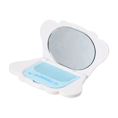 Sanrio Flocky Mirror & Comb