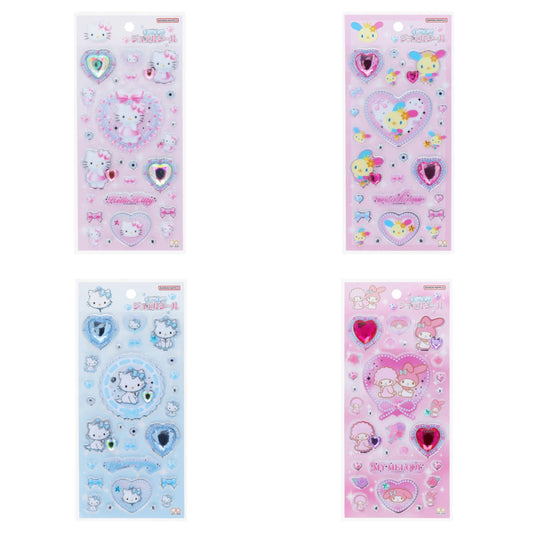 Sanrio Glitter Jewel Sticker (Ballet Core)