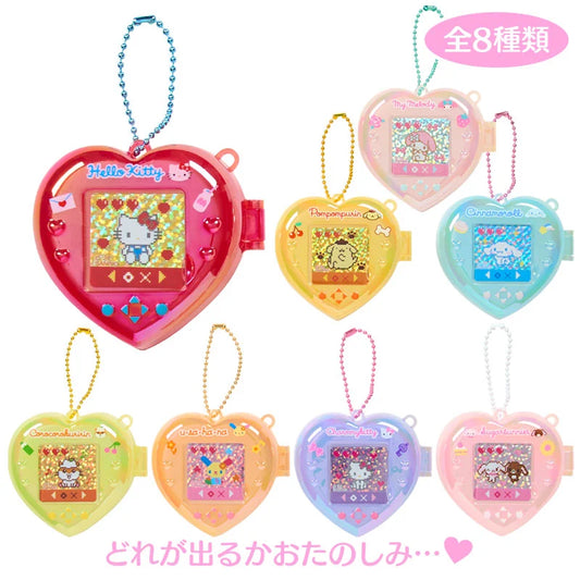 Sanrio Mini game machine style charm Blind Box (Munekyun Heisei Girls' Items)
