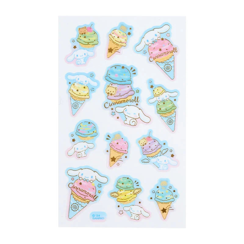 Sanrio Tracing paper sticker (ice party)