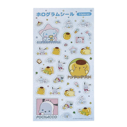 Sanrio Characters  Silver hologram seal (Sweet Namida)