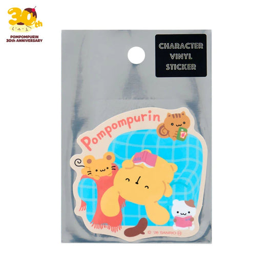 Sanrio Pompompurin Sticker (Blue)