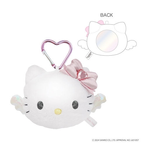 Sanrio Hello Kitty 90s Mofumofu Mirror Mascot Angel