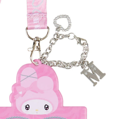 Sanrio Card case with neck strap (twin idol)