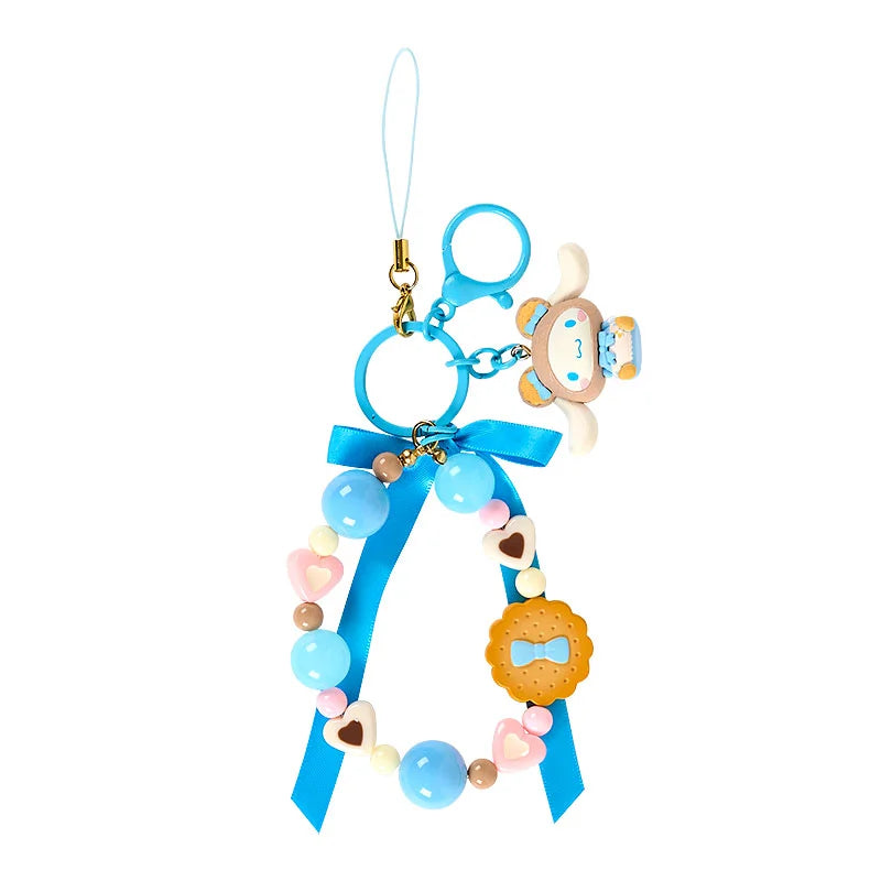 Sanrio Cinnamoroll Strap (Cookie Mokomoko Bear)
