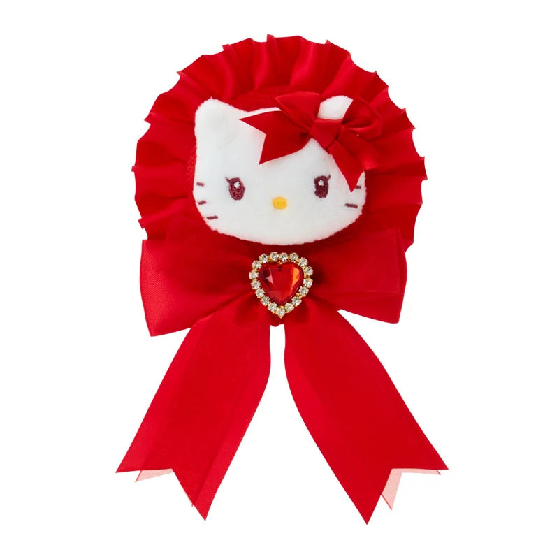 Sanrio Rosette Brooch (Colorful Dress)