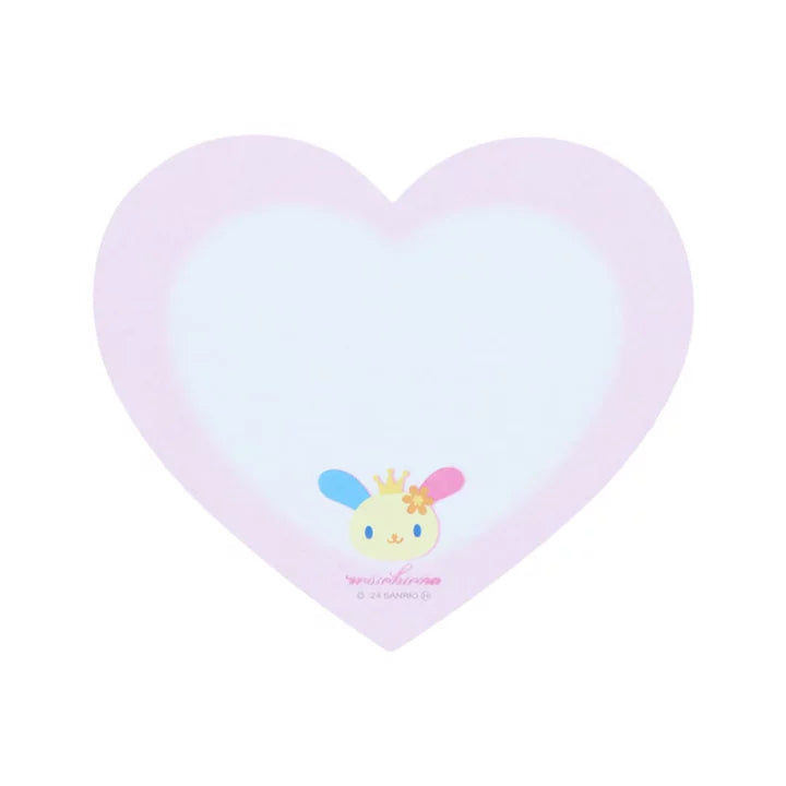 Sanrio Heart-shaped compact memo set (ballet core)