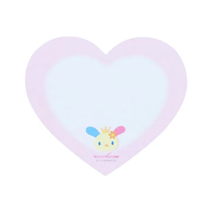 Sanrio Heart-shaped compact memo set (ballet core)